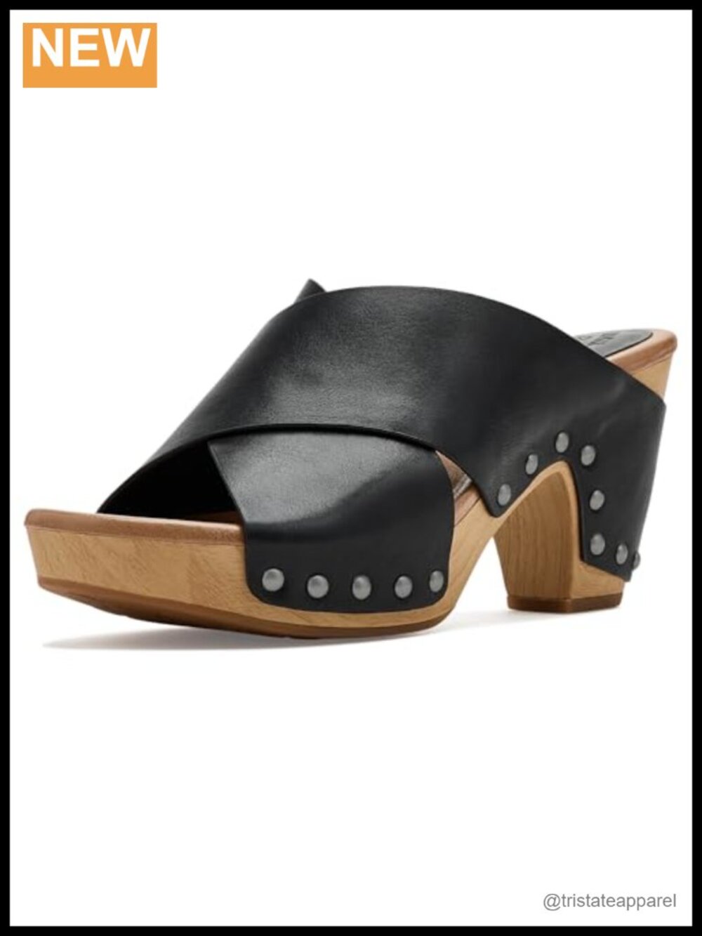 KORK-EASE Women's Gracie Leather Heeled Platform Sandal Open Toe X-Strap